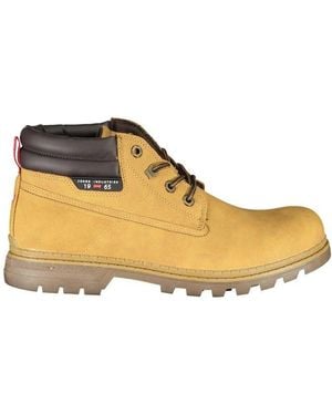 Carrera Lace-Up Boots - Natural