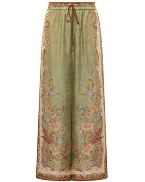 Zimmermann Wide Trousers - Neutro