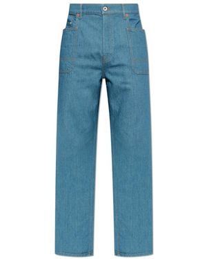 KENZO Straight Jeans - Azul