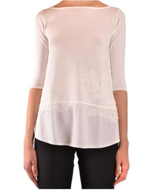 Ermanno Scervino Long Sleeve Tops - Rose