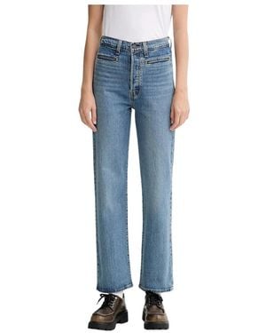 Levi's Rechte Jeans - Blauw