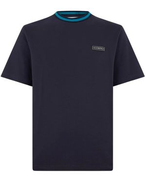 Iceberg Tops ,Blauw ,Katoen T-Shirt