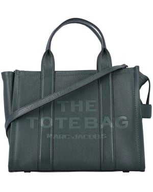 Marc Jacobs Leder Medium Tote Tasche Ivy - Grün