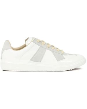 Maison Margiela Schoenen ,Wit ,Katoen Replica Glow Sneakers