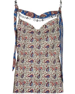 Rabanne Sleeveless Tops - Marrón