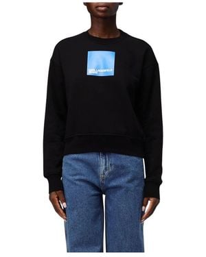 Karl Lagerfeld Sweatshirts - Black