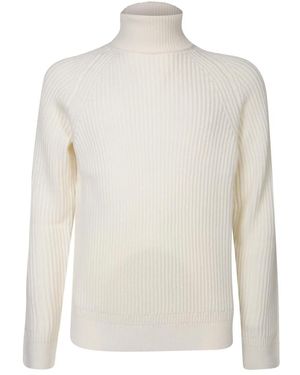 Zanone Turtlenecks - White