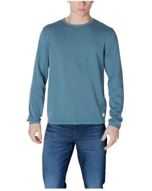 Jack & Jones Round-Neck Knitwear - Blu