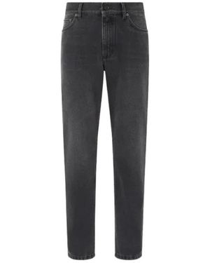 ZEGNA Straight Jeans - Negro