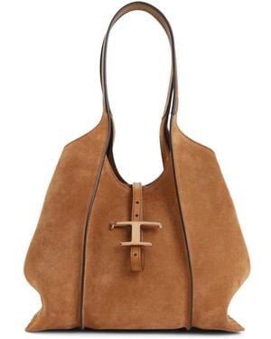 Tod's Tassen ,Bruin ,Leer T Timeless Small Bag