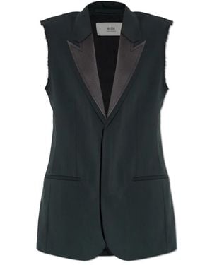 Ami Paris Vests - Blue