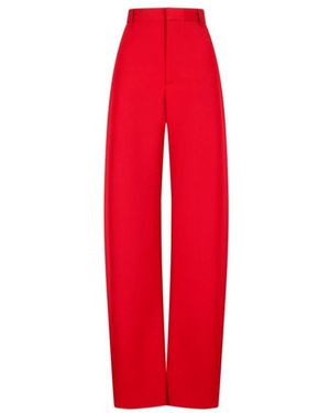 Bottega Veneta Straight Trousers - Rojo