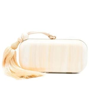 Cult Gaia Neutrals Clutch Bags - Natural