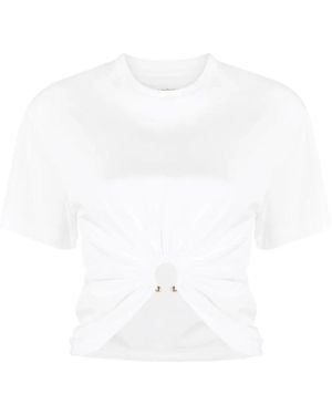 Rabanne Tops ,Katoen T-Shirts - Wit