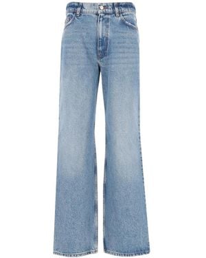 AMISH Straight Jeans - Bleu