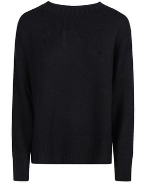 Drumohr Pullover Mit Rundhalsausschnitt - Schwarz