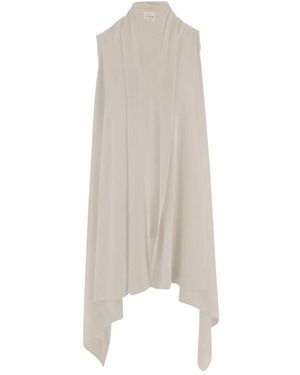 Sa Su Phi Jassen ,Kasjmier Lange Kasjmier En Zijde Knit - Naturel