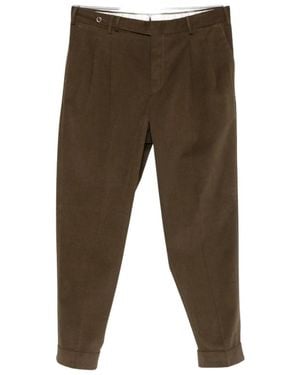 PT Torino Slim-Fit Trousers - Bruin