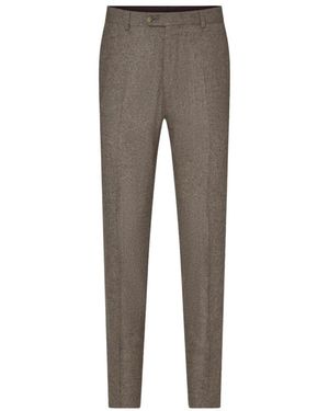 Oscar Jacobson Suit Trousers - Grey