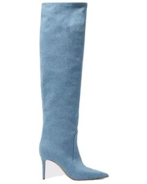 SCAROSSO Heeled Boots - Blue