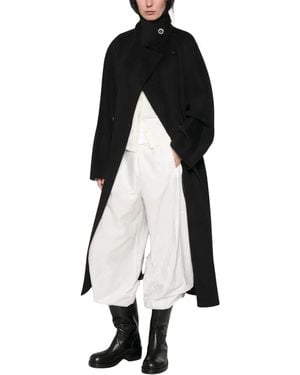 Lisa Yang Double-Breasted Coats - Black