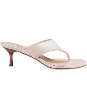 Agl Attilio Giusti Leombruni Heeled Mules - White