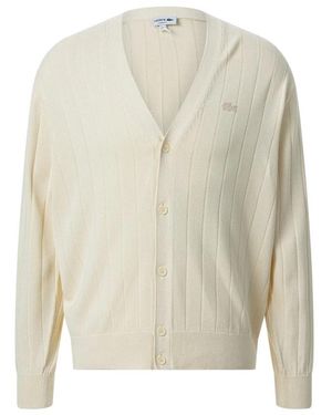 Lacoste Cardigans - White