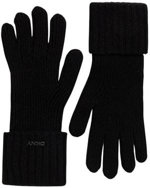 DKNY Accessoires ,Zwart ,Wol Handschoenen