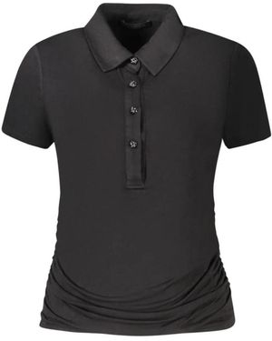 Guess Viskose-Top - Schwarz