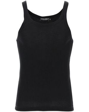 Dolce & Gabbana Canotta - Zwart