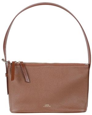 A.P.C. Shoulder Bags - Marrone