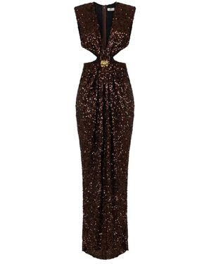 Elisabetta Franchi Party Dresses - Marron