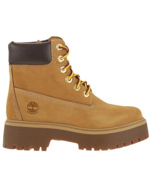 Timberland Stone Street 15.24 Cm Lace-Up Waterproof Boot - Bruin