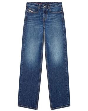 DIESEL Straight Jeans - Azul