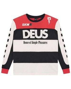 Deus Ex Machina Vilander Moto Jersey - Rot