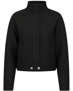 Guess Jassen ,Zwart ,Wol Sweatshirt Van Wolmix