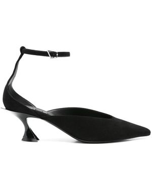 Mugler Court Shoes - Black