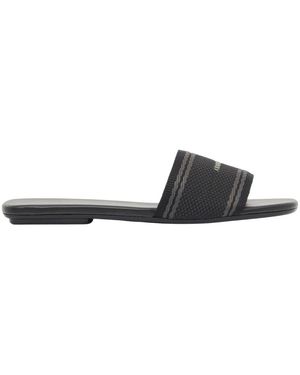 ARMANI EXCHANGE Sliders - Black