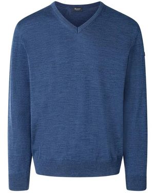 Maerz V-Neck Strickware - Blau