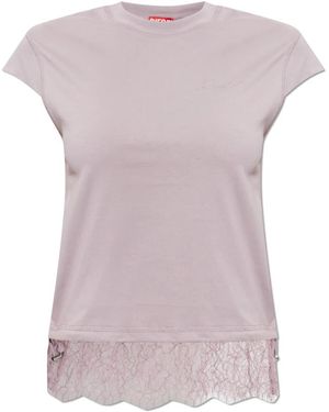 DIESEL T-Shirts - Morado
