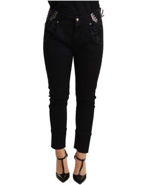 Ermanno Scervino Skinny Fit Jeans - Black
