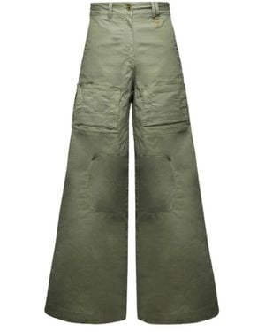 Aeronautica Militare Wide Trousers - Green