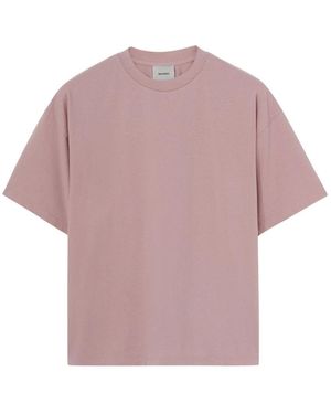 Halfboy Tops ,Paars ,Katoen Licht Mauve Oversized T-Shirt
