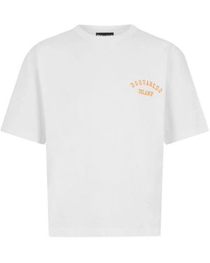 DSquared² T-Shirts - White