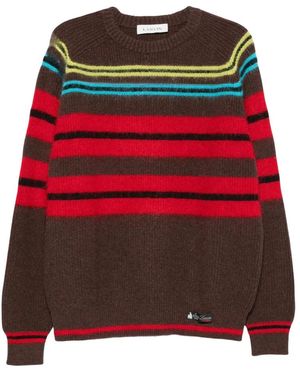 Lanvin Round-Neck Knitwear - Red