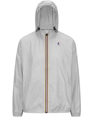 K-Way Kapuzenjacke Le Vrai 4.0 Claude - Grau