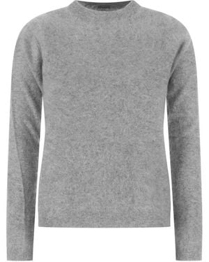 Alpha Studio Cashmere Knitwear - Gris