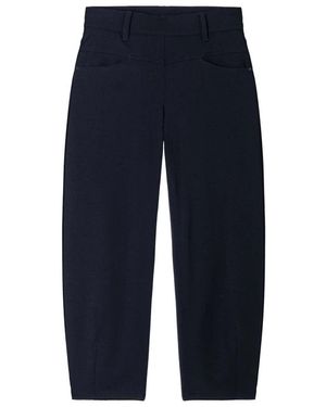 Cambio Straight Trousers - Blue