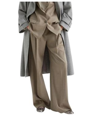 Marella Wide Trousers - Gris