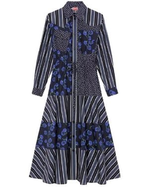 KENZO Shirt Dresses - Blu